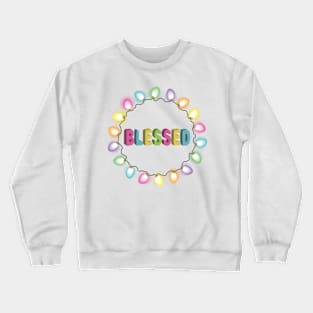 Blessed - Light Bulbs Crewneck Sweatshirt